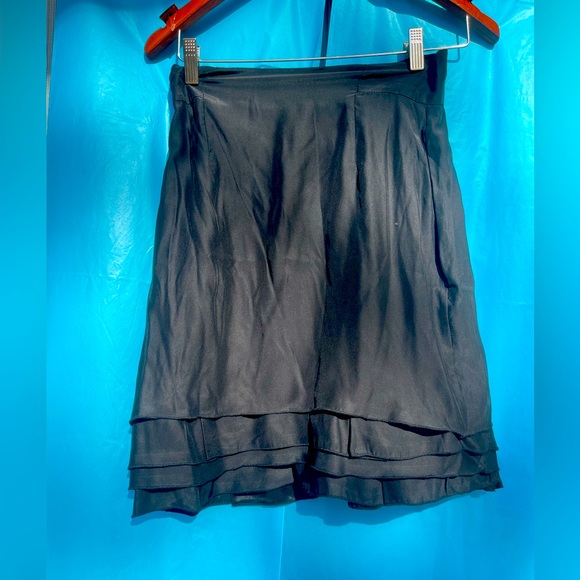 Sugarlips Dresses & Skirts - BLACK SILK SKIRT SIZE SMALL by sugar lips